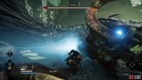 You can strike Nidhogg’s neck once he falls to the ground after depleting three white health bars for his feet.