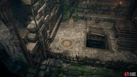 The northeast puzzle platform.