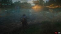 Use Odin’s Sight to locate the position of the nearby fish.