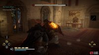 To hit the weak point on Odo’s back, try dodging an attack to slow time first.
