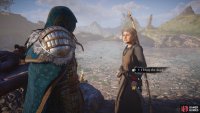 You can pay the old woman, fight her, or convince her to hand over the shard.