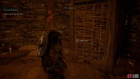 Once you’ve interacted with all the objects that Eivor comments on, open the cage.