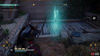 Break the barricade to enter the depths of the ruins.