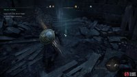 Use Odin’s Sight to find the toy Mjolnir in the house.