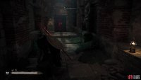 Shoot the lock on the door and open it to push the pillar through.