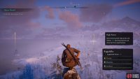 You can see the points of interest in the landscape while exploring, with the option to add up to three to your compass.