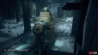 Push the stone pillar out from behind the destructible wall.