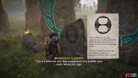 Be sure to read the inscription on the stone.