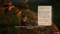 Be sure to read the letter at the top of the cliff for context.