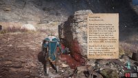Read the note next to the dead man to learn some context about the situation.