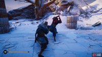 You should be ready to dodge any red rune aura attacks which the Norse Man can suddenly initiate.
