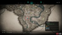 The location of the Sarclitas mystery, northwest of Melun.