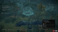 Use your raven to scout the camp with supplies.