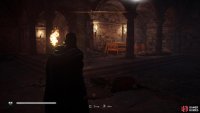 You’ll find the second chest in the eastern corner of the second large room.