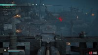 Shoot the fire pots to take out the archers on the docks.