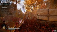 You can shoot the two guards in the distance from the bush.