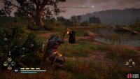 You can shoot the pots out of Faith&rsquo;s hand as she charges you with them.