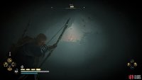 Stand on the eastern ledge in the last chamber to shoot the cursed symbol.