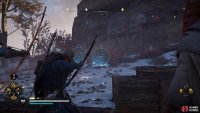 You’ll need to shoot one of the targets to begin the mystery.