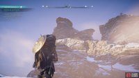 The summit of The Sleeping Jotun.