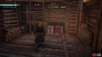Smash through the crates and continue northwest of Nyhofn.