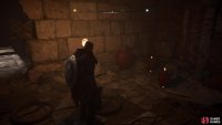 You&rsquo;ll find fire pots behind the crack in the wall where the barricade is.