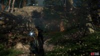 The entrance to the cave where the Builder&rsquo;s Hideout can be found.