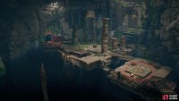 The southwest and northwest puzzle platforms.