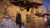 You’ll need to climb through an open window (with a large banner beneath it) on the southwestern side of the fort.