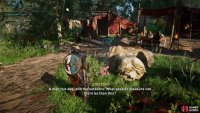 Speak with Birstan at his camp to begin the quest.