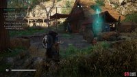 Speak with Fulke outside the barn.