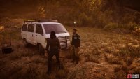 Speak with Shaun next to the van when you’re ready to depart.