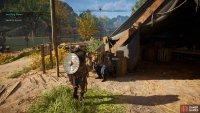 Speak with Gunnar, who can be found near the docks in your settlement.