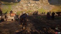Speak with your allies at the camp before you speak with Guthrum.