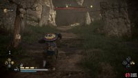 The entrance to the cave where you’ll find the spear.