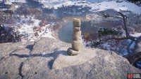 Once you’ve stacked the stones to the required height, you’ll be able to validate their position.
