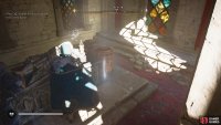 Take the key to the chapel from the eastern side of the church.