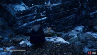 You can only take Thor’s Hammer from the mountain rock once you have all of Thor’s armor equipped, including the cape.