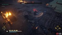 Make use of the weapons on the ground by throwing them at Ebels to knock him back and inflict a decent amount of damage.