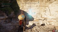 You’ll need to interact with the entrance to the tomb and walk inside before it will be marked on your map.