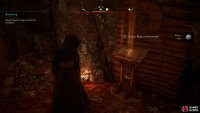 Collect the Book of Knowledge from within the secret passage.