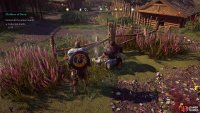 You’ll find the clue on a bench on the western side of the tree at Skald’s Rest.