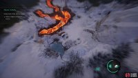 You’ll need to break the ice and then enter the underground chamber.