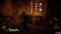 You can loot the chest in the centre of the camp once you have the key.