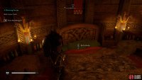 Use your bed to begin the quest and trigger a cutscene.