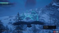 Use your raven, Sýnin, to survey the area where the scouts are located.