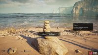 Once you’ve stacked the stones to reach the height threshold, validate their position to complete the mystery.