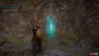 You’ll need to interact with the entrance and walk inside before the tomb will be marked on your map.