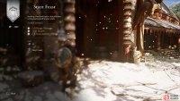 When you interact with the bell, you’ll see the buffs that you’ll receive during the feast, and how much it will cost to host.