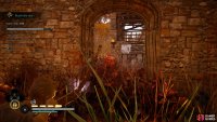 Wait for the patrol to walk near to the stationary guard, then shoot both with one arrow.